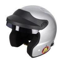 Capacete Jet Prata